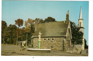 Fountain of Sacred Heart, Chapel Church, Sherbrooke, Quebec,