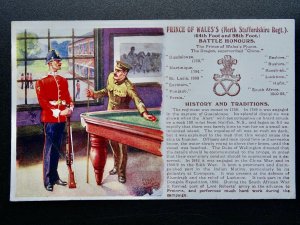 History & Tradition NORTH STAFFORDSHIRE REGIMENT Postcard Gale & Polden No.90c