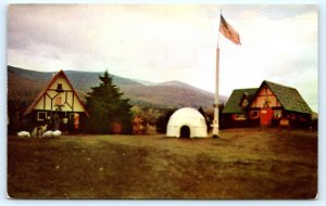 JEFFERSON, NH New Hampshire ~ SANTA'S VILLAGE Theme Park 1958 Postcard