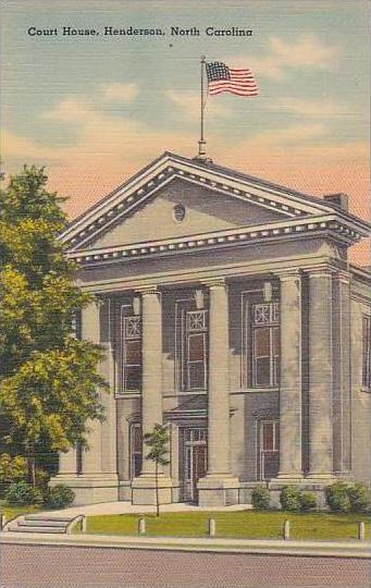North Carolina Handerson Court House