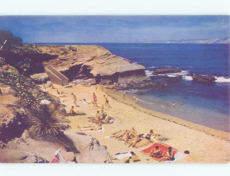 Unused Pre-1980 COVE BEACH La Jolla - San Diego California CA d6925