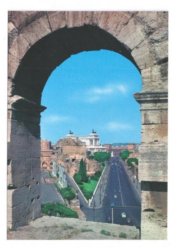 Rome Italy Imperial Forum Road Via del Fori Imperiali 