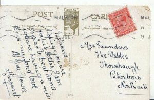 Genealogy Postcard - Saunders - Thornhaugh - Peterborough - Northants - 3284A