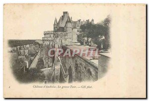 Old Postcard Chateau d'Amboise The Big Tour