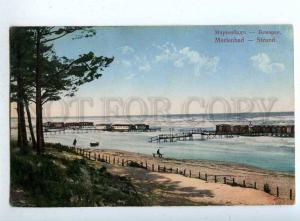 197195 LATVIA Jurmala Marienbad seaside Vintage BWR #246