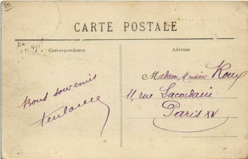 CPA PÉRONNE Le Chateau (808000)