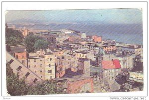 Quebec City, The Lower Town, Quebec, Canada, PU-1955