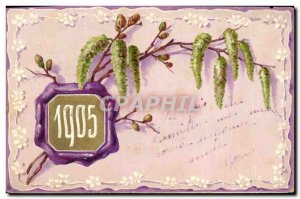 Old Postcard Fantasy Flowers Year 1905