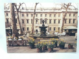 Patient in Bed in The Square St Bartholomews Hospital Vintage Postcard