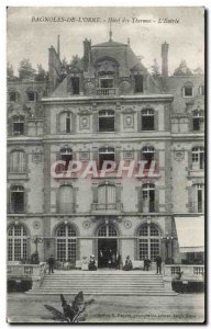 Old Postcard Bagnoles De L Orne Hotel des Thermes The Entree