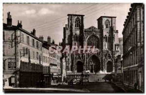 Vienna on the Rhone Old Postcard The cathedral Saint Maurice