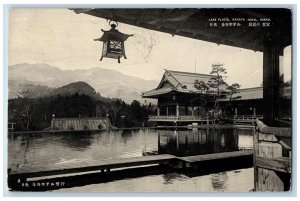 Nikko Kantō Japan Postcard Lake Placid Kanaya Hotel 1933 Vintage Posted