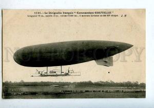 205544 FRANCE AVIATION airship dirigible Commandant COUTELLE