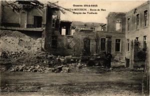 CPA Militaire, Pont a Mousson - Route de Metz (277441)