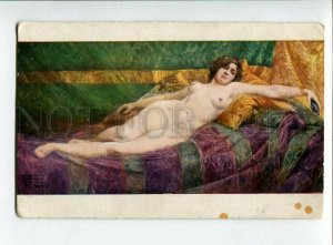 3134707 NUDE Lady BELLE on Sofa by PARREIRAS Vintage SALON PC