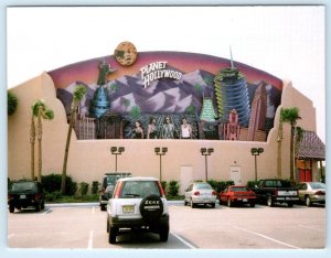 MYRTLE BEACH, South Carolina SC ~Roadside PLANET HOLLYWOOD 1999 ~ 4¼x5½ Postcard