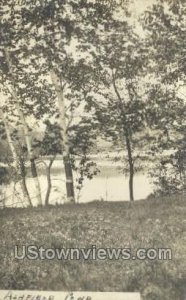 Real Photo - Ashfield Pond - Massachusetts MA  