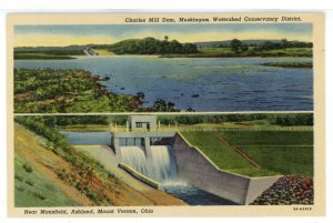 OH - Charles Mill Dam, Muskingum Watershed Conservancy District ca 1939