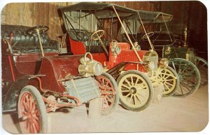 1903 Cadillac, 1908 Maxwell Roadster, 1904 Zimmerman