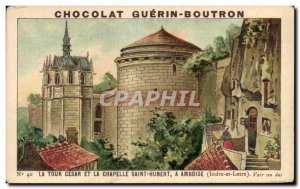 Chromo Chocolate Guerin Boutron La Tour Cesar and La Chapelle Saint Hubert in...