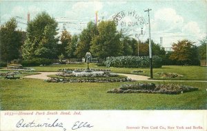 Howard Park South Bend Indiana Souvenir #2653 1906 Postcard undivided 6360
