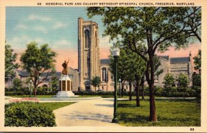 Maryland Frederick Memorial Park and Calvary Methodist Episcopal Church