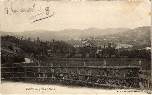 CPA Vallée de JULIENAS Rhone (102153)