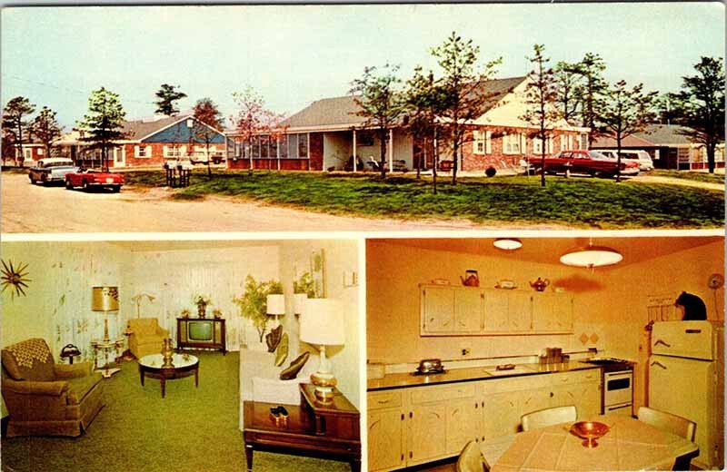 Postcard HOTEL SCENE Toms River New Jersey NJ AN1210