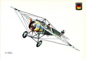 Aviation - Historia de la Aviacion - Fokker E-III, 1915-1916 Allemagne, Illus...