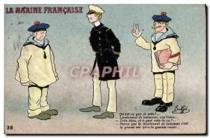 Old Postcard The French Army Navy Jouffre