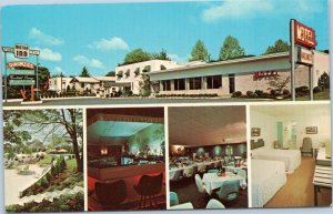 Di Nunzio's Restaurant Lounge Motel, Hershey, Pennsylvania postcard