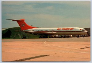 Airplane Postcard Air Malawi Airlines Airways BAC VC.10 1103 7Q-YKH GB10