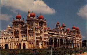 India Maharaja's Palace Mysore Vintage Postcard C024