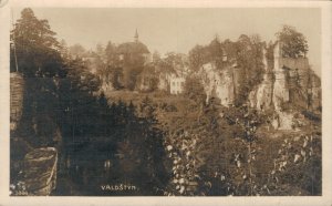 Czech Republic Valdštýn Vintage RPPC 07.58