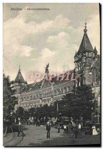 Old Postcard Aachen Oberpostdirektion