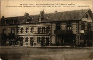 CPA La BOUILLE - La Maison Brulée (105446)