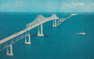 Florida St Petersburg Sunshine Skyway Bridge