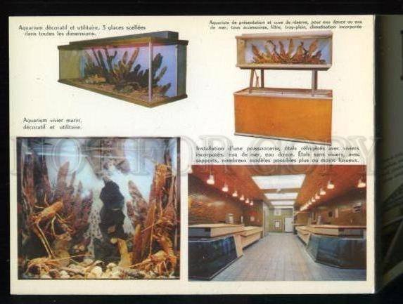 165439 ADVERTISING Aquariums & Viviers La Rochelle postcard