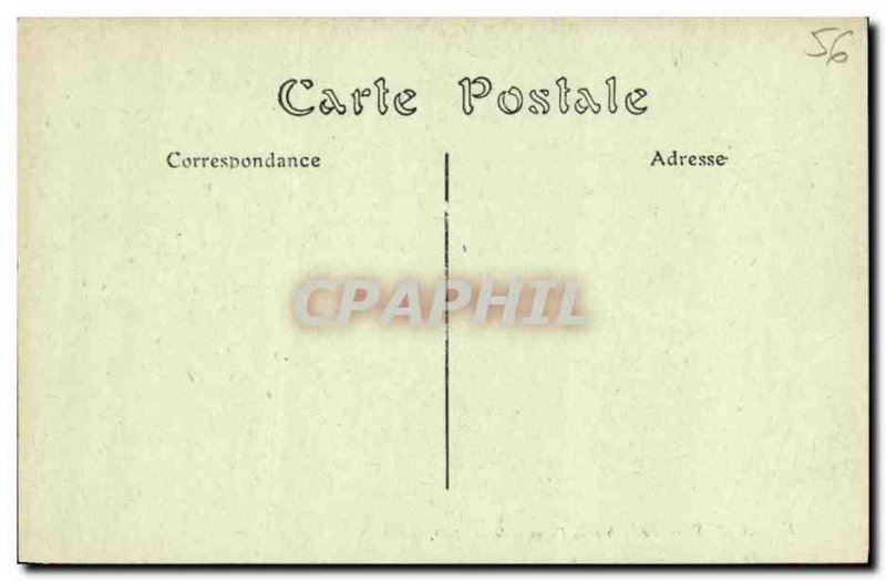 Old Postcard Auray and Loch Promenade