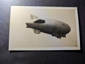 Mint USA US Navy Blimp Airship J3 RPPC Postcard