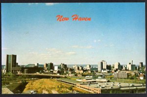 Connecticut NEW HAVEN Skyline View - Chrome