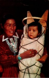 Arizona Navajo Indian Mother and Child