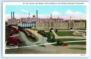 Hershey Chocolate Factory Office Building PA Penn Pennsylvania Postcard (AA9)