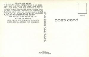 WV, Morgantown, West Virginia, Sandra Lee Motel, Dexter Press No. 34191-D