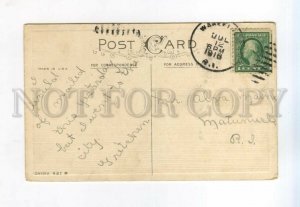 528172 BIRTHDAY Girl Roses Flowers Helen Jeffers Vintage POST 1916 year USA