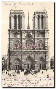 Paris Old Postcard Notre Dame