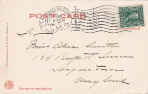 New Jersey Atlantic City The Marlborough Blenheim 1907 Rotograph sk1966