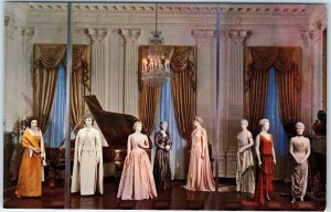 c1970s Washington DC Smithsonian First Ladies Hall Museum History Chrome PC A304