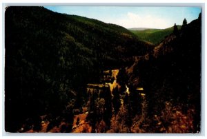 1954 Rayado Base Camp Philmont Scout Ranch Flagstaff Arizona AZ Vintage Postcard