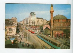 442158 1960-years Bulgaria Sofia boulevard George Dimitrov mosque trams postcard